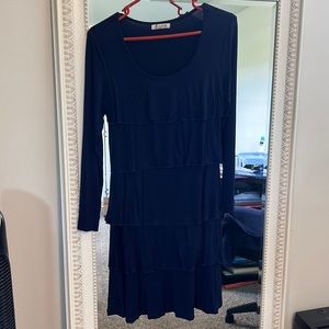 Navy blue dress medium.